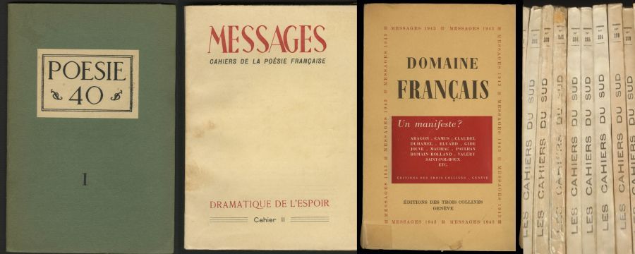 A mots couverts. La poésie de la Résistance en revues