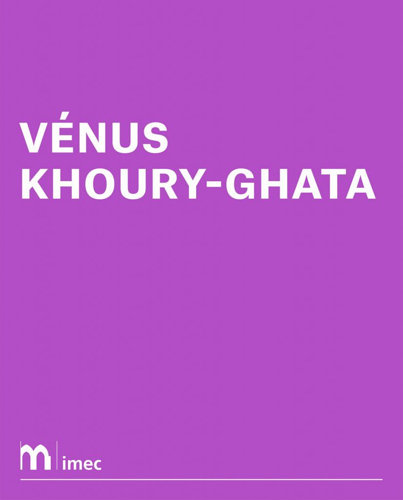 Le Cercle. Vénus Khoury-Ghata