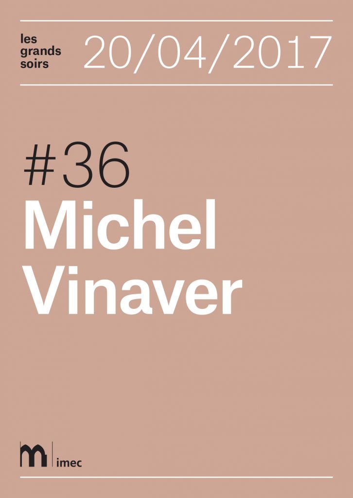 Les grands soirs. Michel Vinaver
