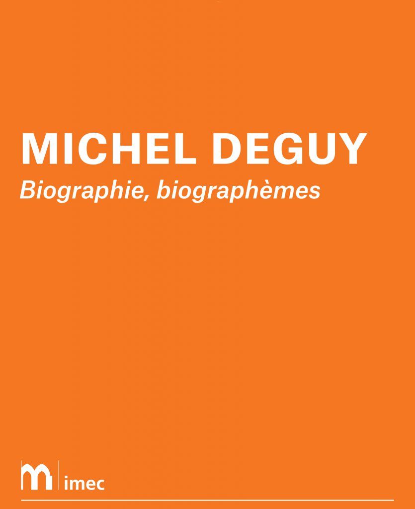 Le Cercle. Michel Deguy