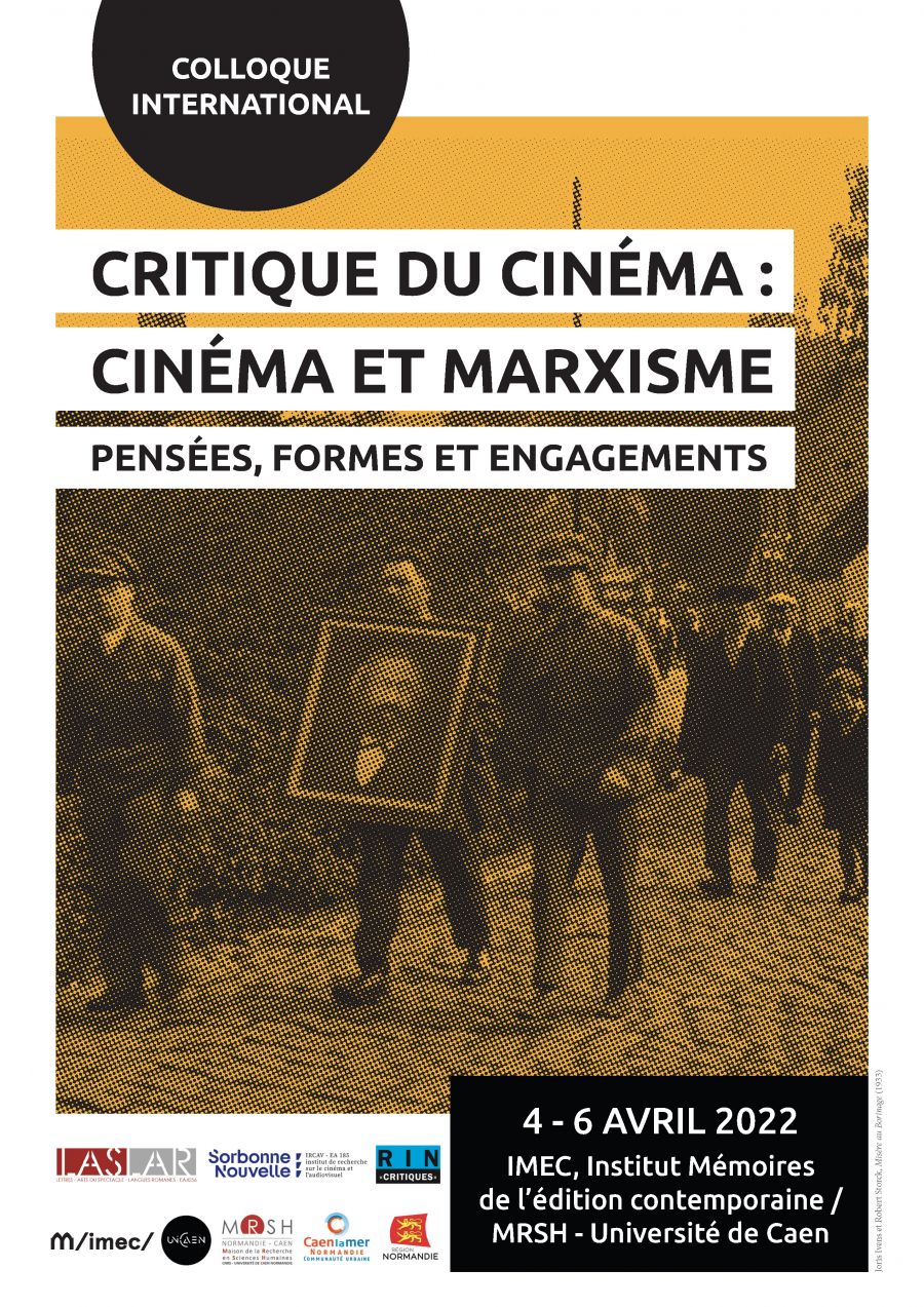 Marxisme et cinéma : pensées, formes, engagements