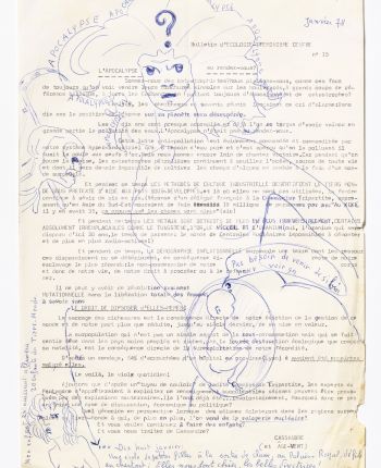 Françoise d’Eaubonne, itinéraire d’une pionnière<br />
par Caroline Goldblum