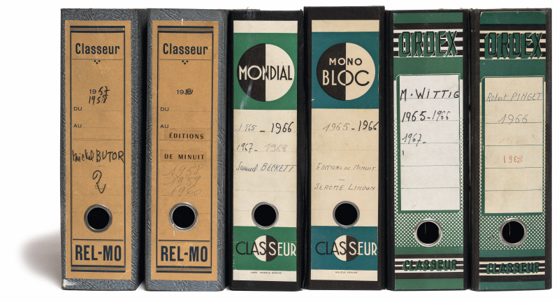 image for Éditions de Minuit. Dossiers de presse