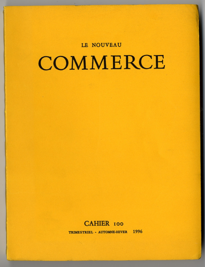 image for Le Nouveau Commerce (1963-1998)