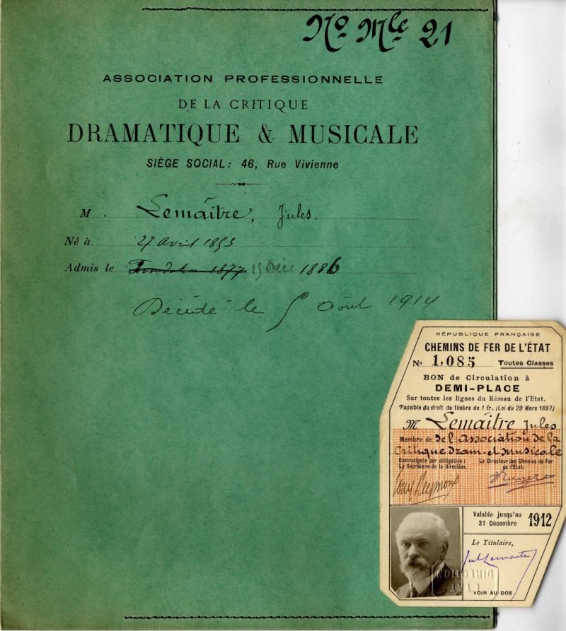 image for Syndicat professionnel de la critique dramatique et musicale (Paris)