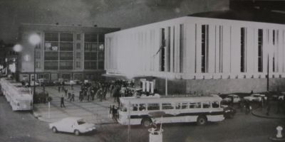 Inauguration du Théâtre-Maison de la culture de Caen en avril 1963