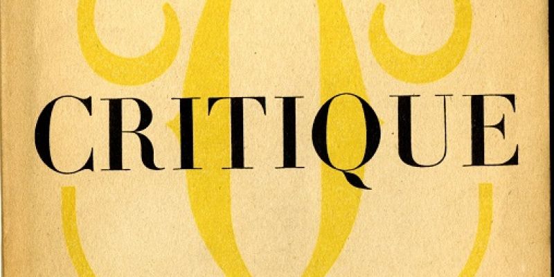 La revue Critique mise à l'honneur