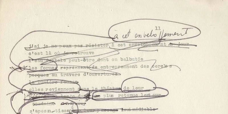 « Les Papiers » : Anne-Marie Albiach