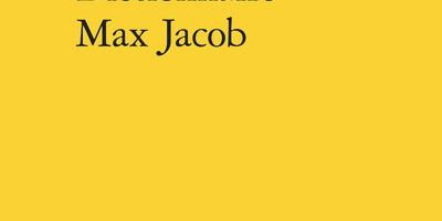 Parution : Dictionnaire Max Jacob