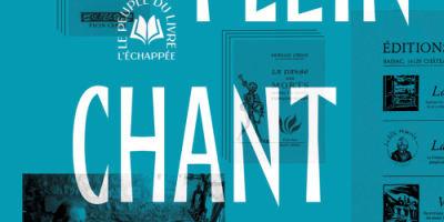Parution : Plein chant, Histoire d’un éditeur de labeur