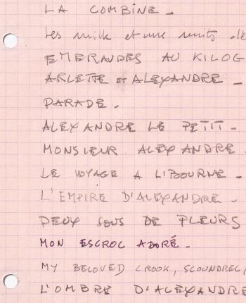 À quel titre se vouer ?