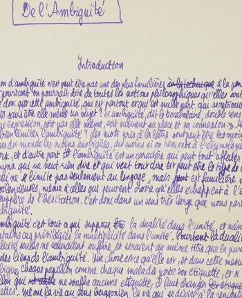 « Familles, je vous hais »