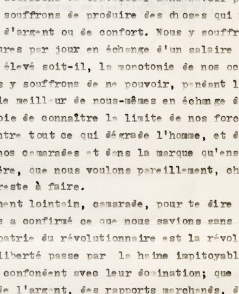 André Gorz<br />
Au Camarade Che Guevara