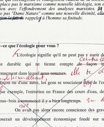 Cornelius Castoriadis<br />
La force révolutionnaire de l'écologie