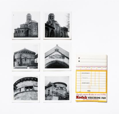 Églises romanes, photographies d’Hubert Damisch, 1958-1962, Archives Hubert Damisch/Imec. © Michaël Quemener/Imec