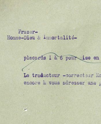 La magie du papier carbone