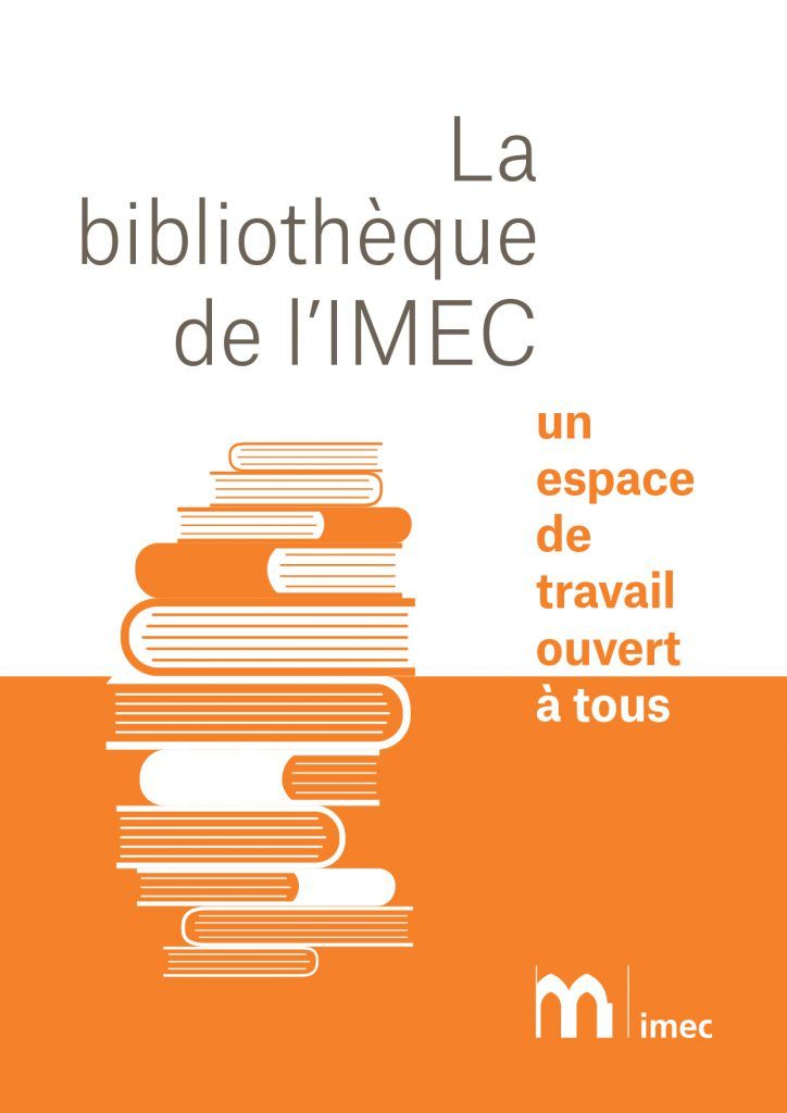 La bibliothèque de l’Imec, un espace de travail ouvert à tous