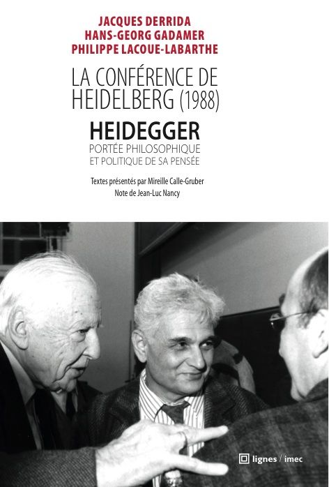 Éditions : La Conférence de Heidelberg en librairies le 15 mai