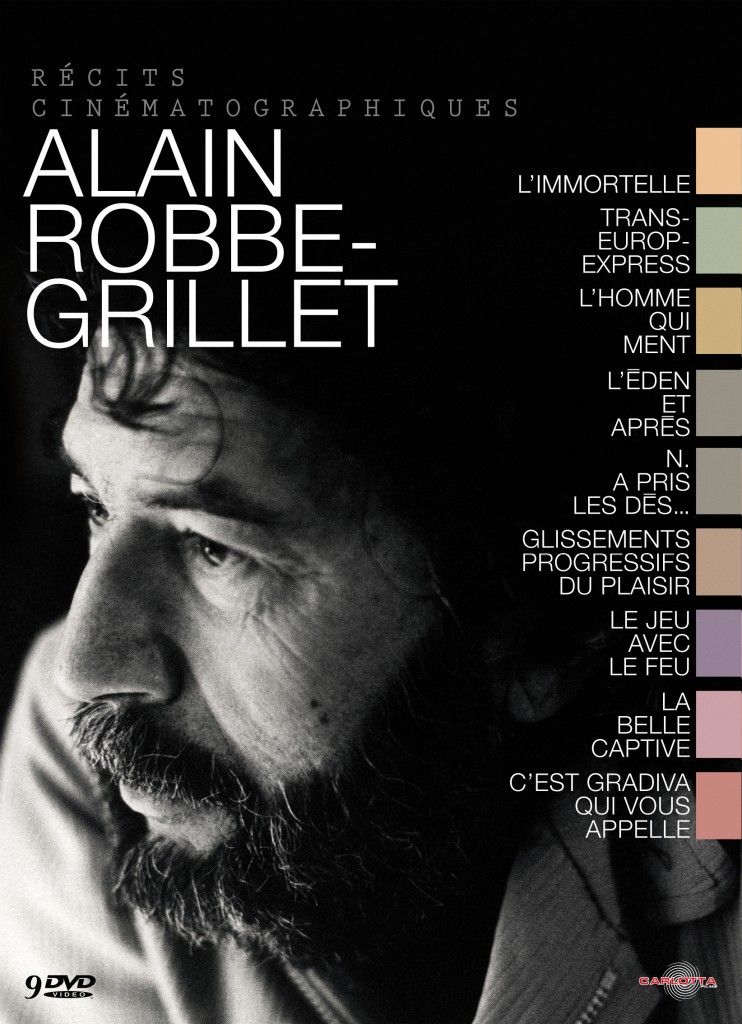 Rétrospective des films d'Alain Robbe-Grillet en coffret